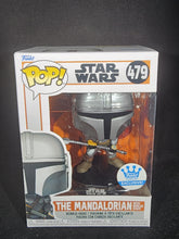 Load image into Gallery viewer, The Mandalorian with Beskar Staff