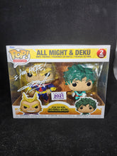 Load image into Gallery viewer, All Might & Deku Autographed by Christopher Sabat,