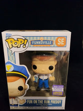 Load image into Gallery viewer, Fun on the Run Freddy Funko Pop
