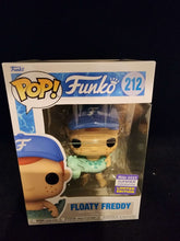 Load image into Gallery viewer, Floaty Freddy Vinyl Collectible in its original packaging, a limited edition Funko Pop figure.