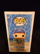 Load image into Gallery viewer, Floaty Freddy Vinyl Collectible figure displayed in packaging with water-themed background.