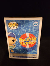 Load image into Gallery viewer, Floaty Freddy Vinyl Collectible displayed in front of a water-themed backdrop, showcasing collectible box design.