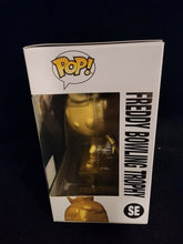 Load image into Gallery viewer, Freddy Bowling Trophy Collectible unique display figure in box for collectors and fans of collectibles.