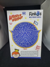 Load image into Gallery viewer, Wonder Woman Funko Funko's Multigrain Cereal w/ Mini Pocket Pop