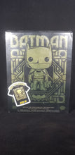 Load image into Gallery viewer, Batman (Gold Chrome) and Gold Batman Tee (Size M)