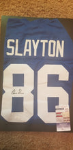 Load image into Gallery viewer, Darius Slayton Rookie Debut Signed NY Giants Jersey