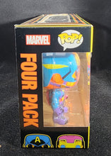 Load image into Gallery viewer, Captain America / Iron Man / Thor / Doctor Strange (Blacklight) (4 Pack)
