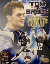 Load image into Gallery viewer, Tom Brady Signed MVP Photo (8x10)