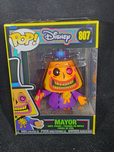 Mayor with Megaphone (Blacklight)