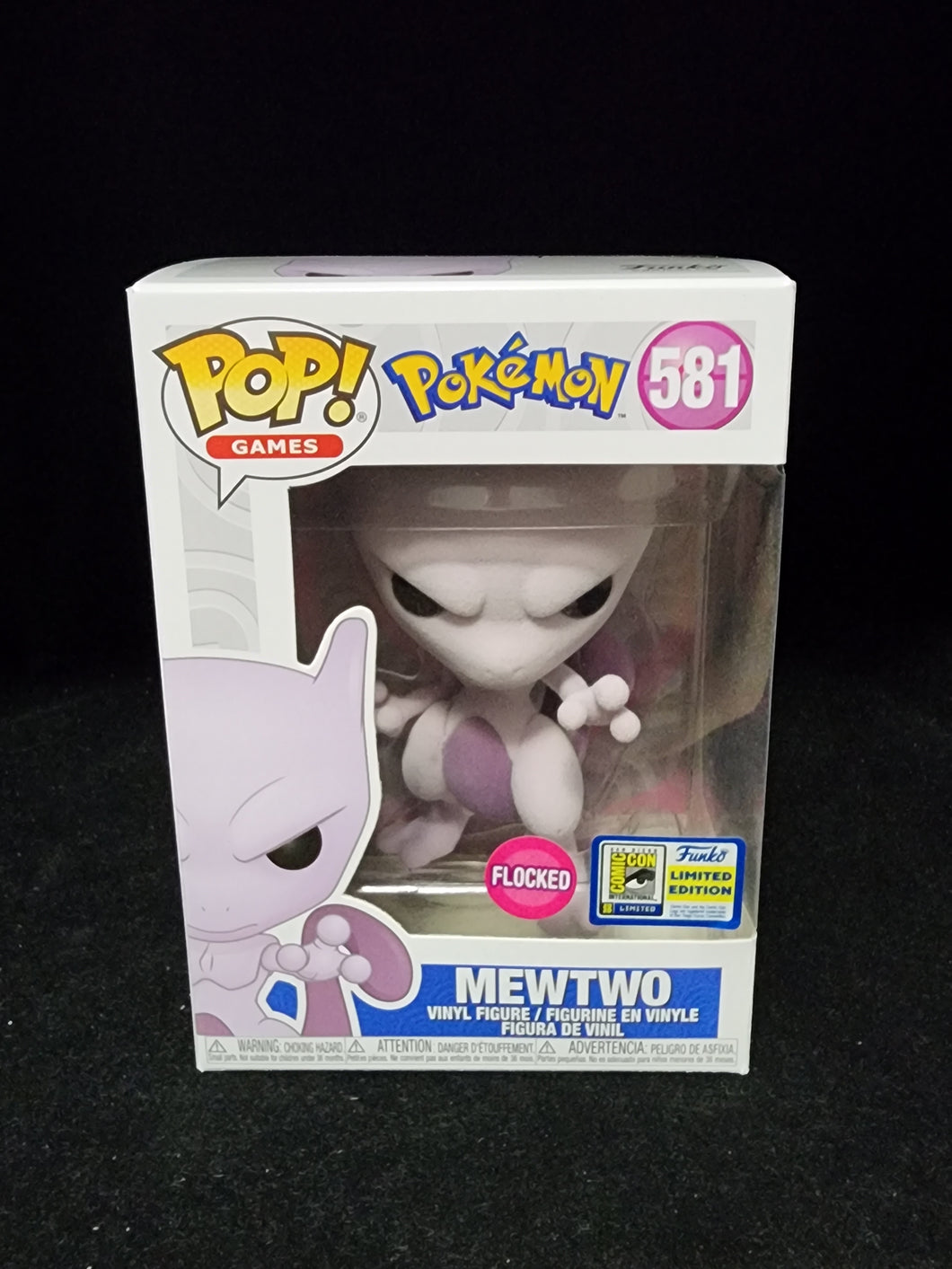 Mewtwo (Flocked) [SDCC]