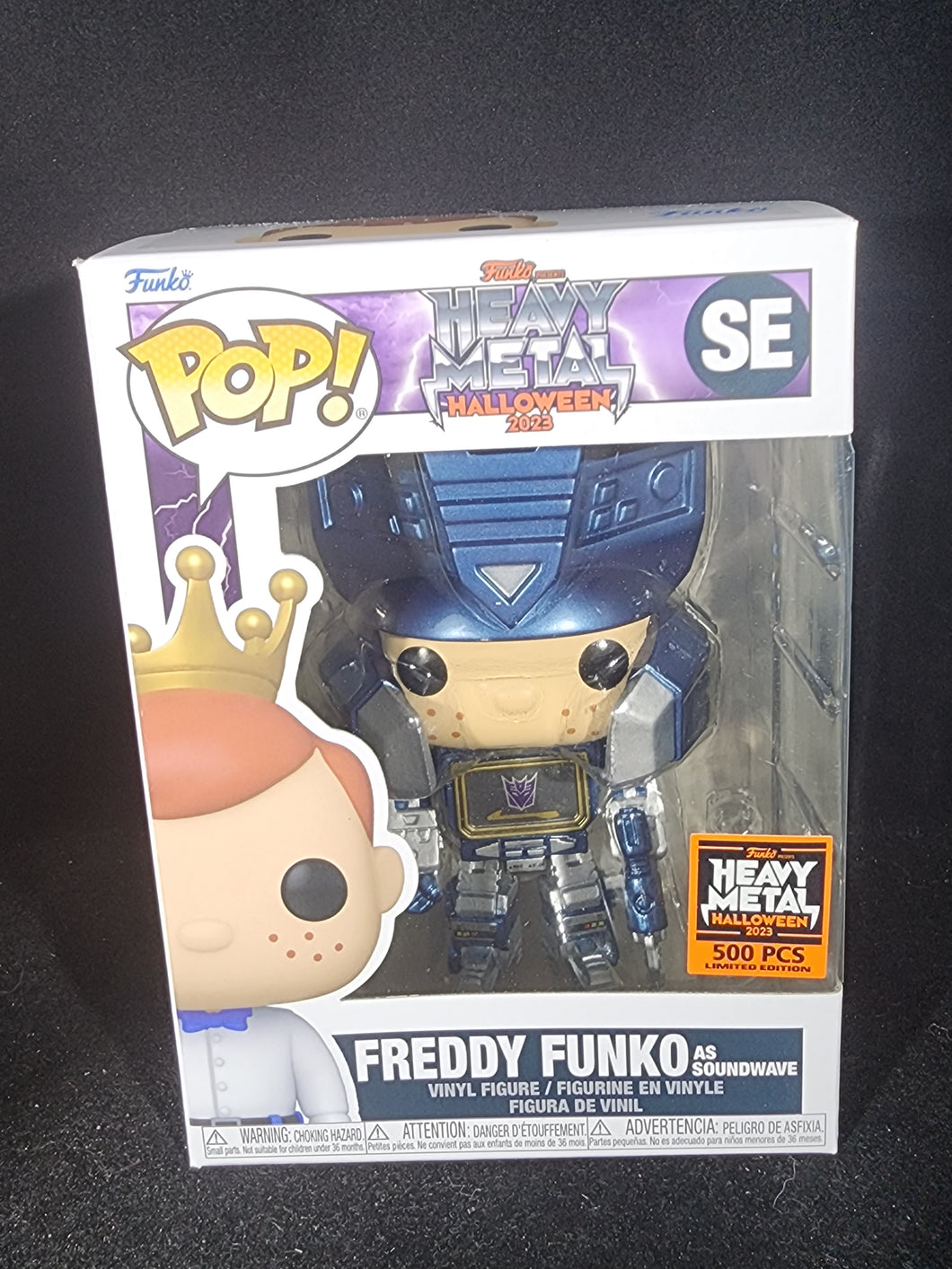 Heavy Metal Halloween 2023 Freddy As Soundwave SE 500