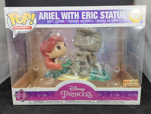 Ariel with Eric Statue