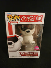 Load image into Gallery viewer, 90s Coca-Cola Polar Bear (flocked)
