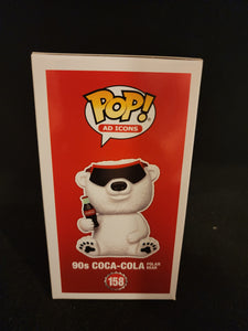 90s Coca-Cola Polar Bear (flocked)