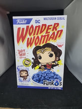 Load image into Gallery viewer, Wonder Woman Funko Funko&#39;s Multigrain Cereal w/ Mini Pocket Pop
