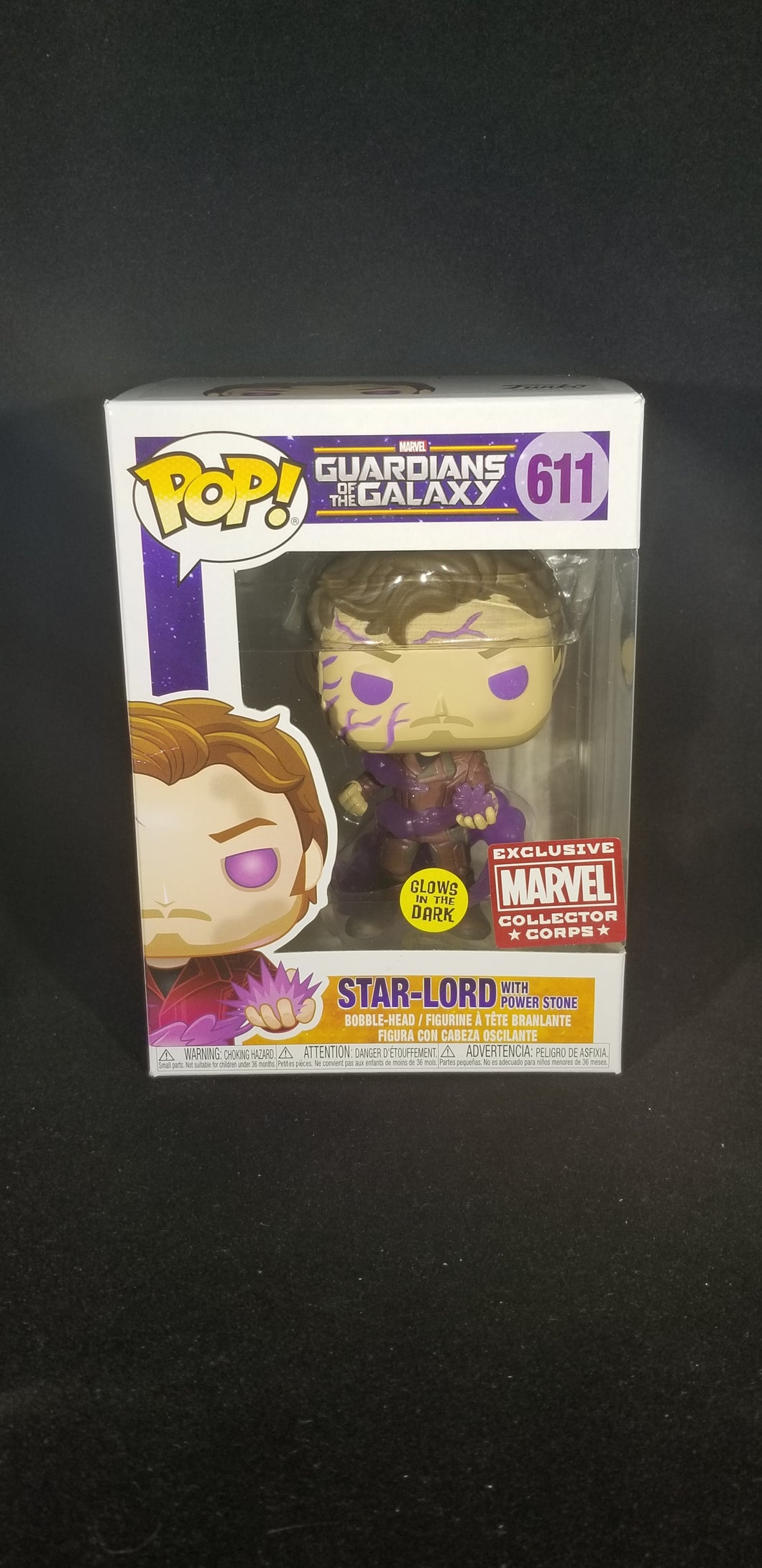 Star-Lord with Power Stone (Glows in the Dark)