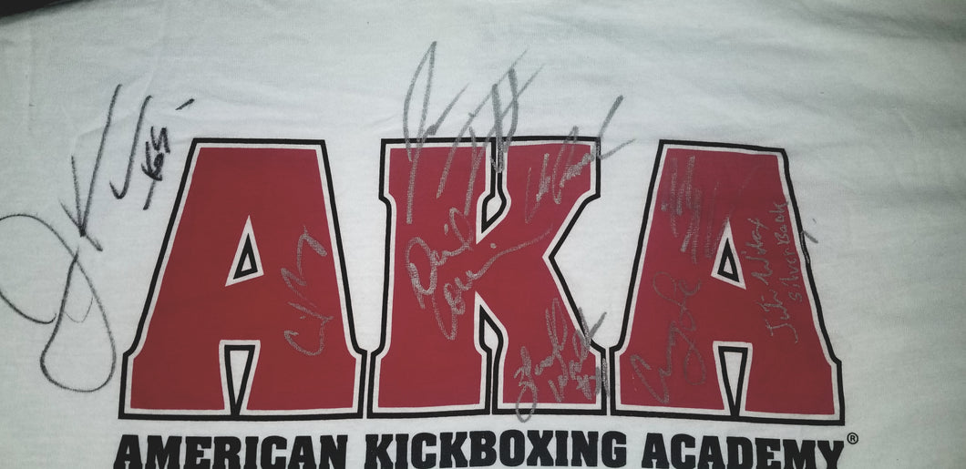 AKA Grand Opening Signed Shirt **Rare**