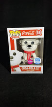 Load image into Gallery viewer, Coca- Cola Polar Bear (Flocked)  **Funko Exclusive**
