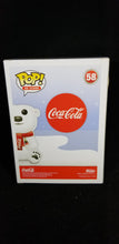 Load image into Gallery viewer, Coca- Cola Polar Bear (Flocked)  **Funko Exclusive**
