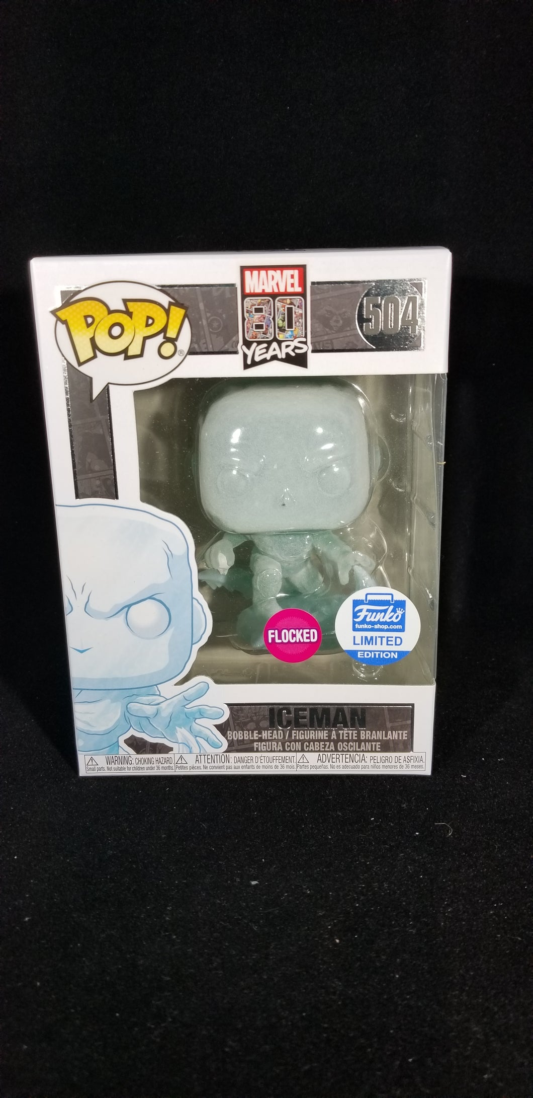 Iceman (Flocked) **Funko Exclusive**