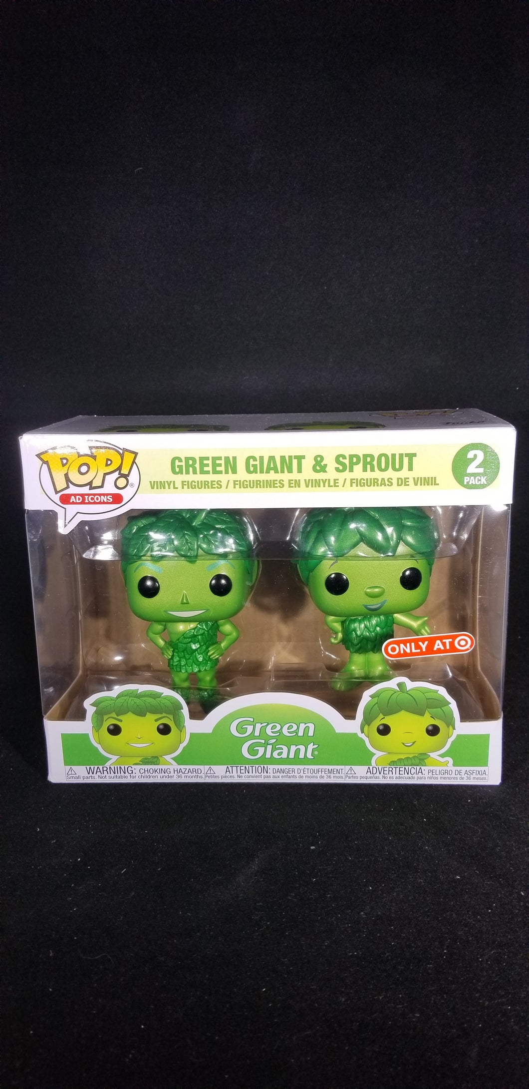 2 Pack Green Giant & Sprout