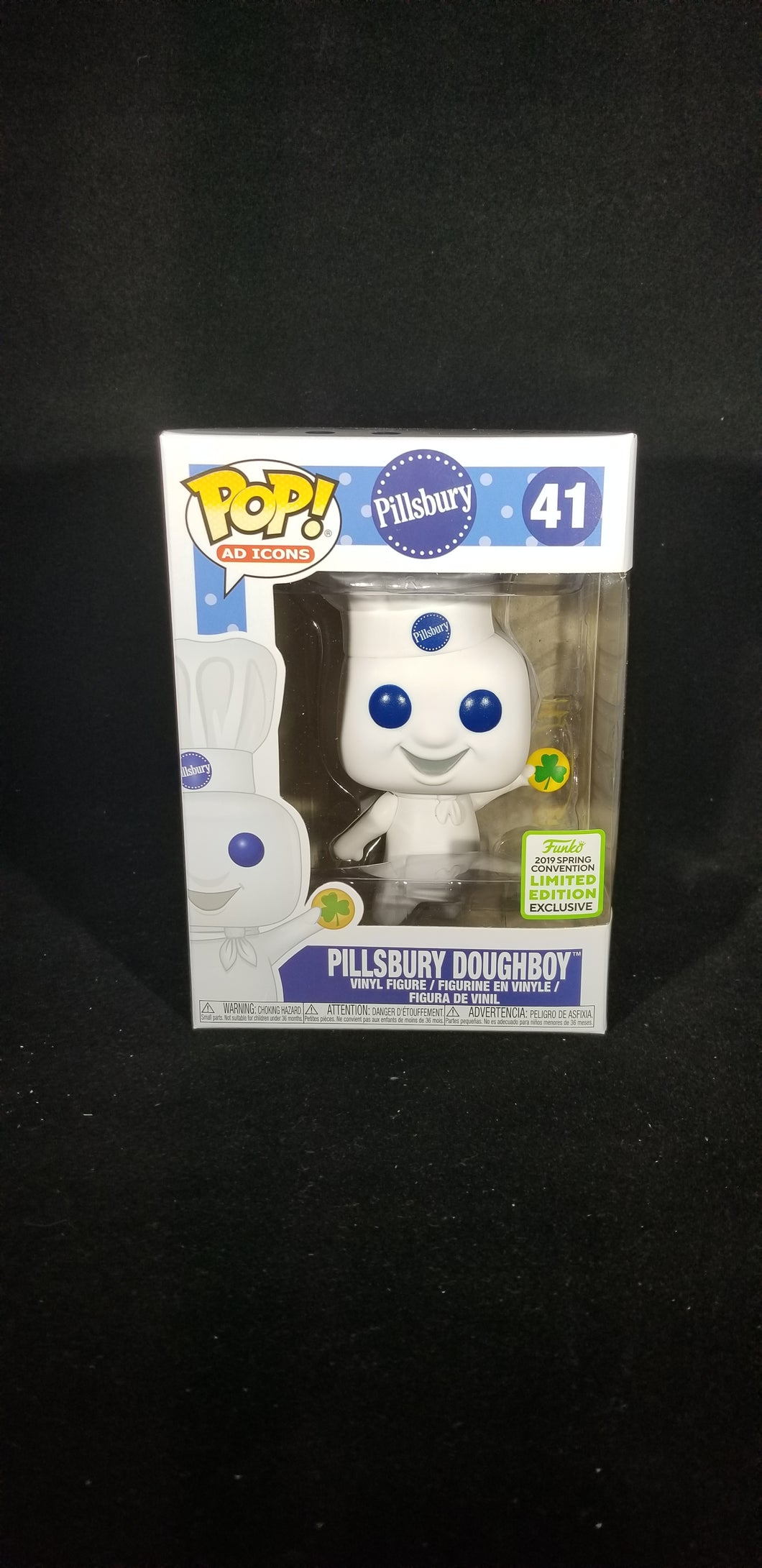 Pillsbury Doughboy w/ Shamrock **Funko Shop & ECCC Exclusive**