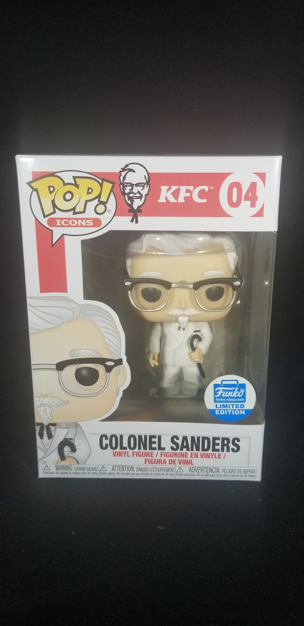 Colonel Sanders (Cane) **Funko Shop Exclusive**