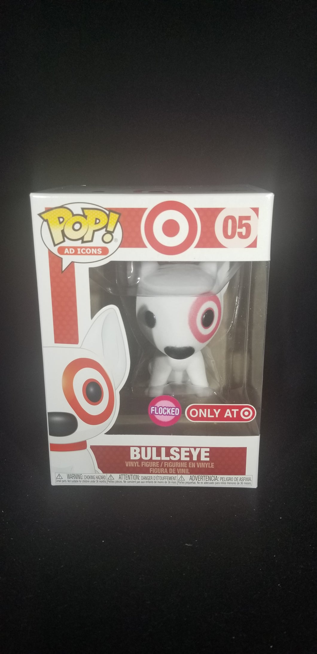 Bullseye (Flocked) Gold Collar **Target Exclusive**