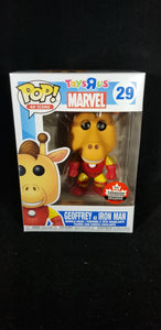 Geoffrey the Giraffe (as Iron Man)