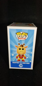Geoffrey the Giraffe (as Iron Man)