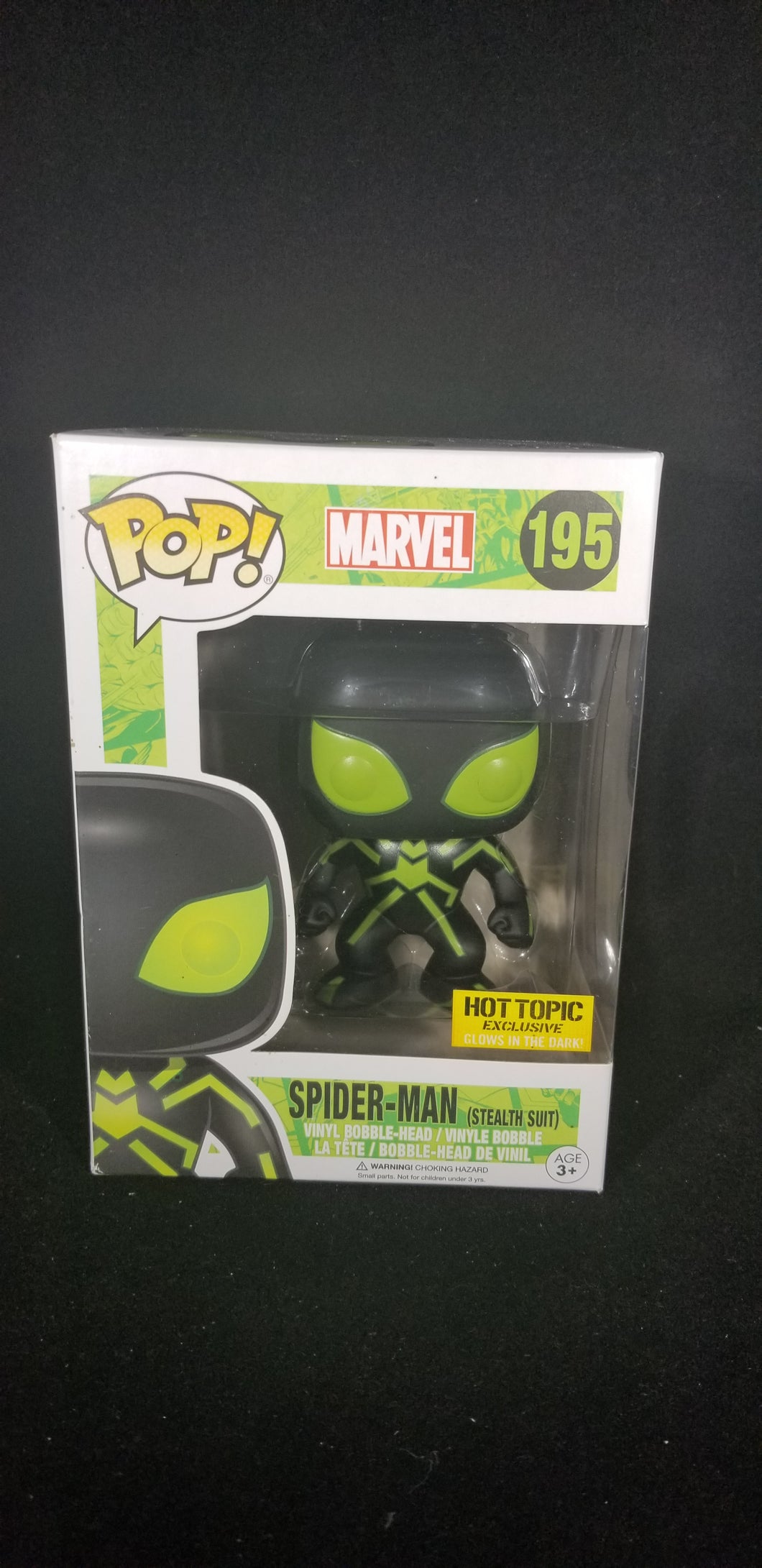 Spider-Man - (Stealth Suit) **Hot Topic Exclusive**