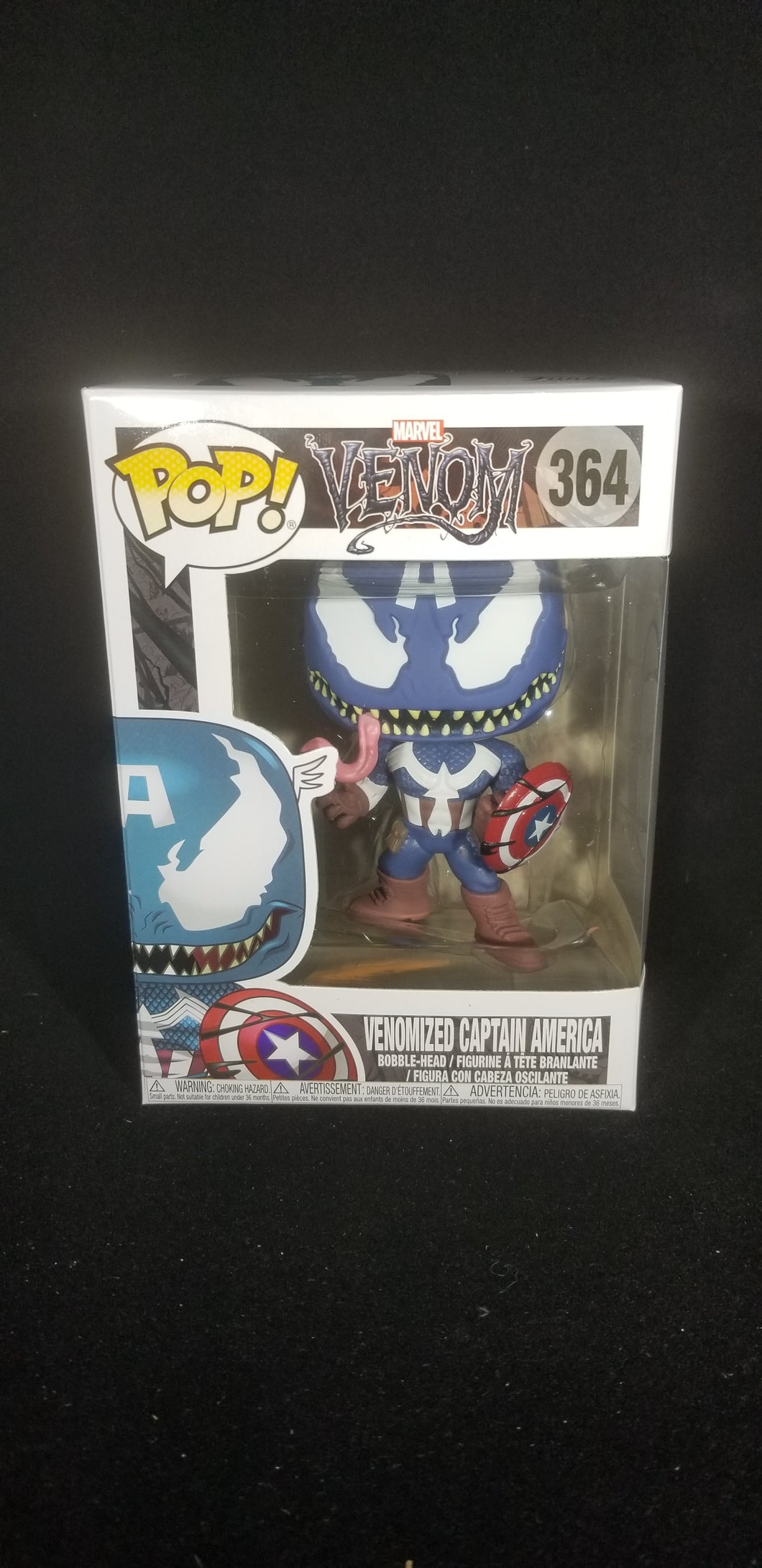 Venom (as Captain America)