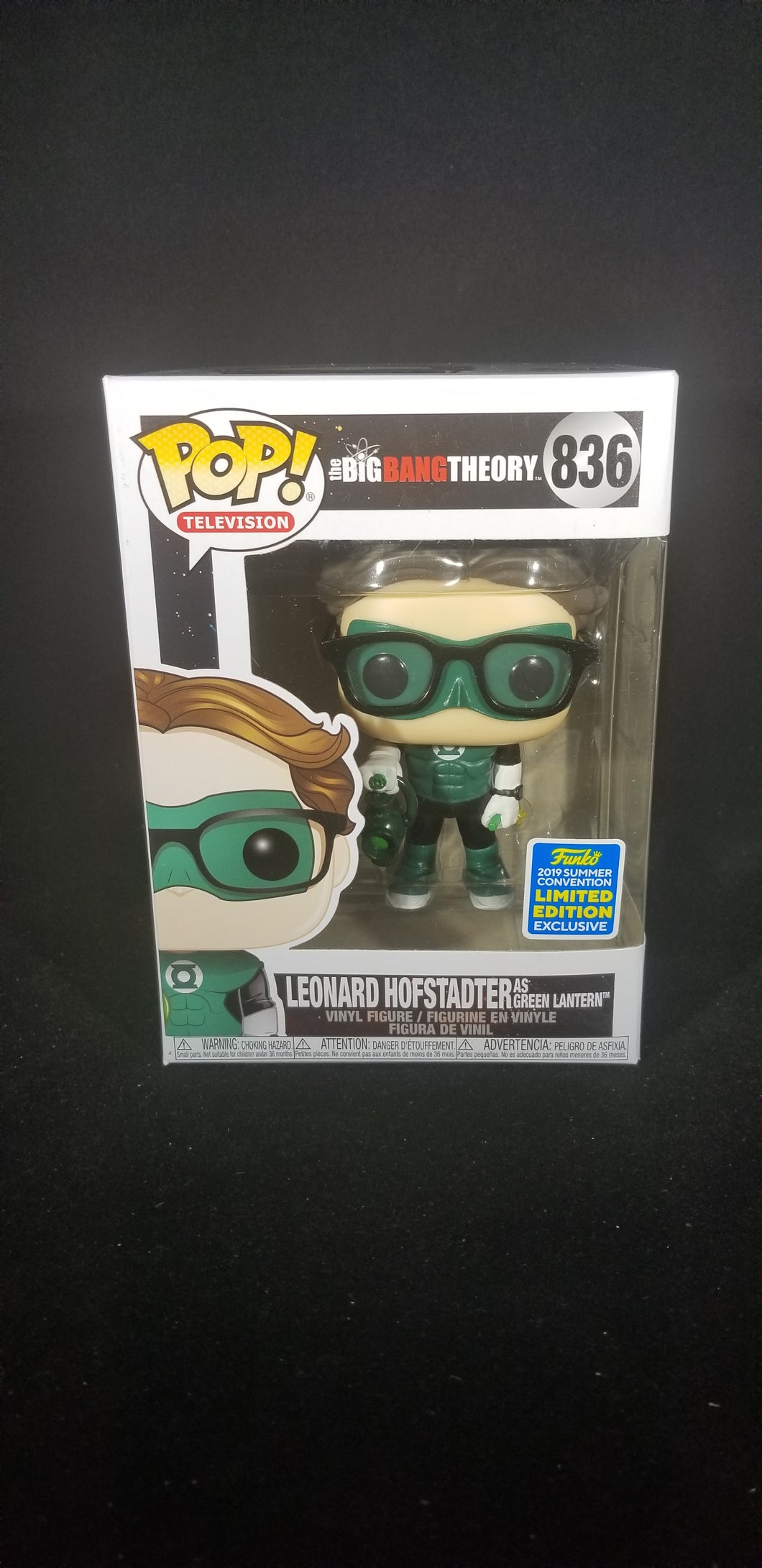 Leonard Hofstadter as Green Lantern **Summer Convention Exclusive**