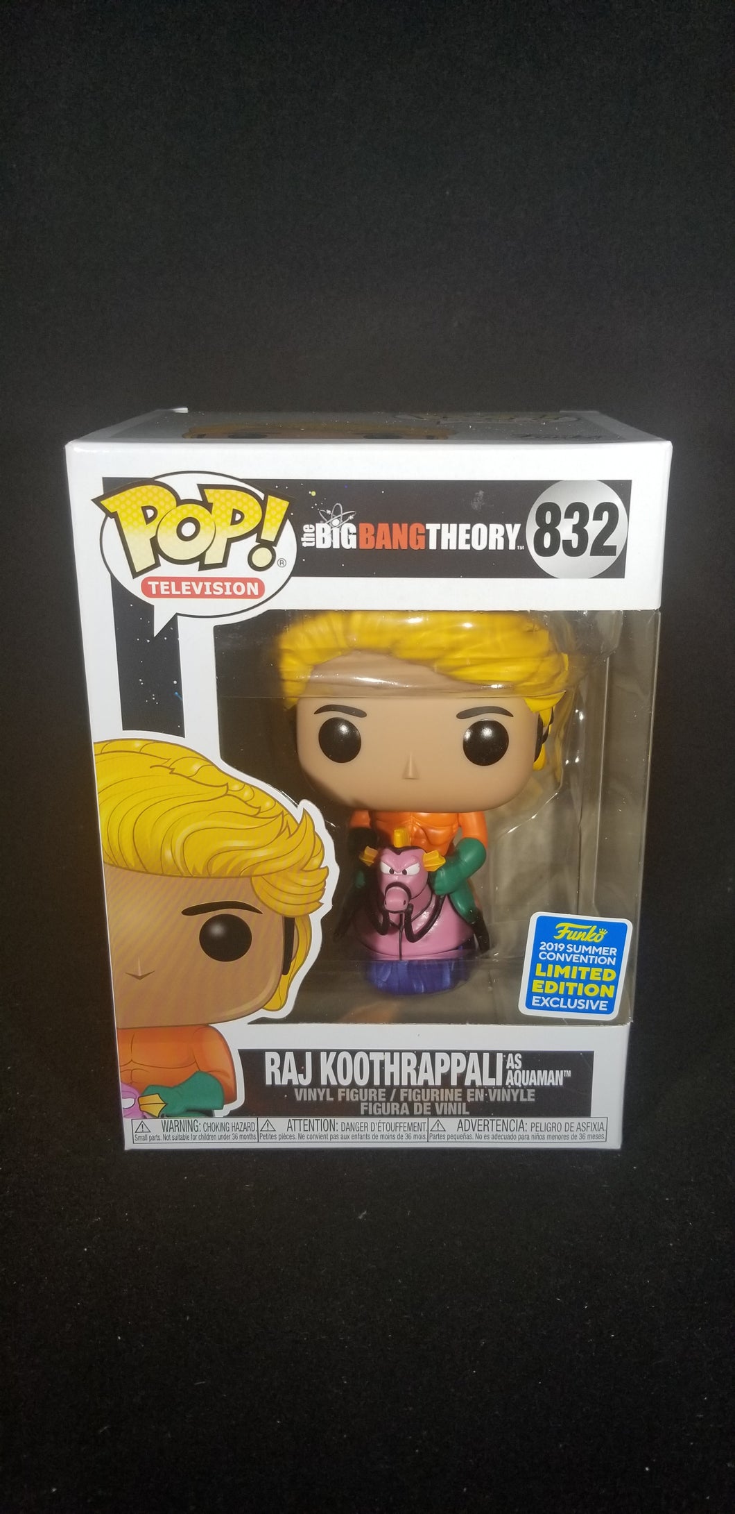 Raj Koothrappali as Aquaman **Summer Convention Exclusive**