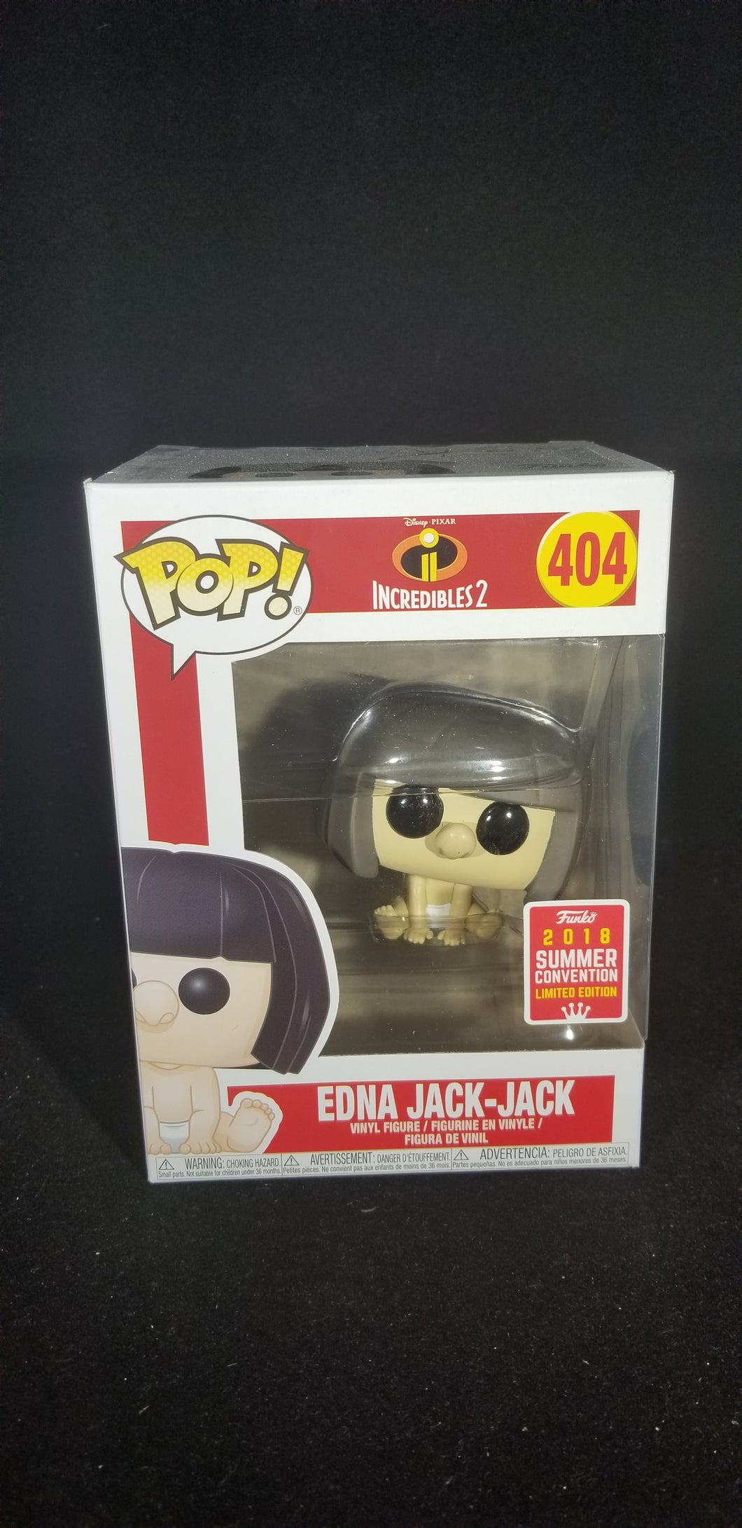 Jack-Jack (with Edna Mode Head) **Amazon & SDCC Exclusive**