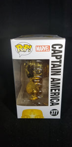 Captain America- (Chrome Gold)