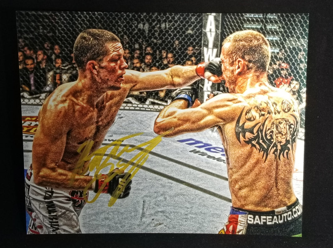 Nate Diaz vs Cowboy Punch Metallic