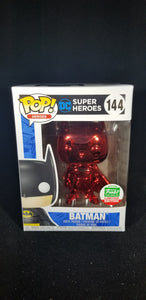 Batman - (Red Chrome) **Funko Shop Exclusive**