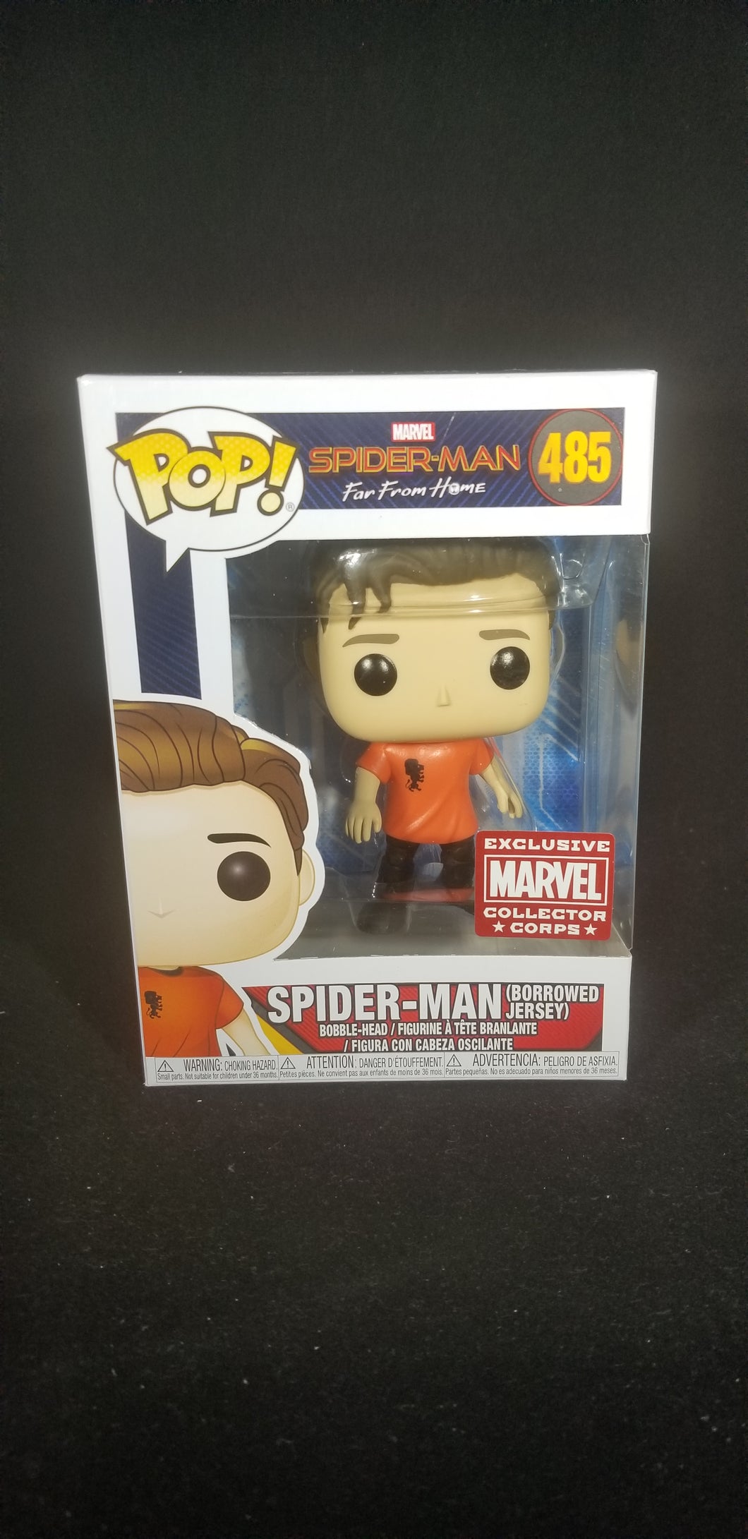 Spider-Man (Borrowed Jersey) **Marvel Collector Corps Exclusive**