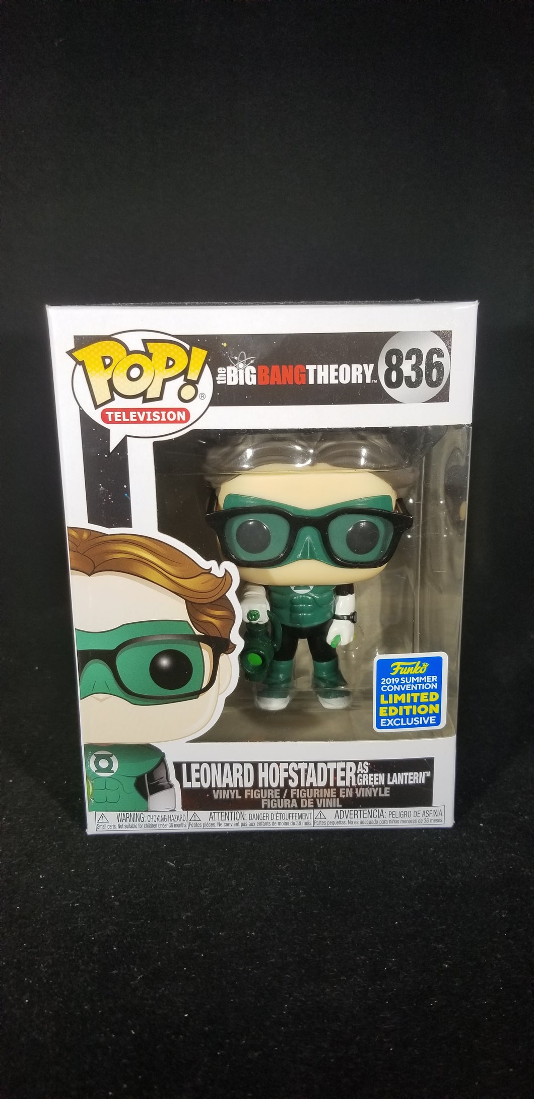Leonard Hofstadter as Green Lantern **Summer Convention Exclusive**