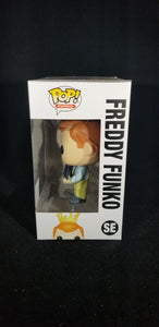 Freddy Funko (Holding Fish - Yellow Pants) [Spring Convention] **Funko Exclusive**