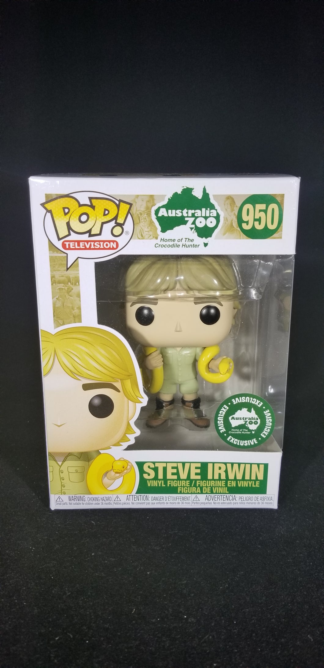 Steve Irwin (with Snake) **Australia Zoo Exclusive**
