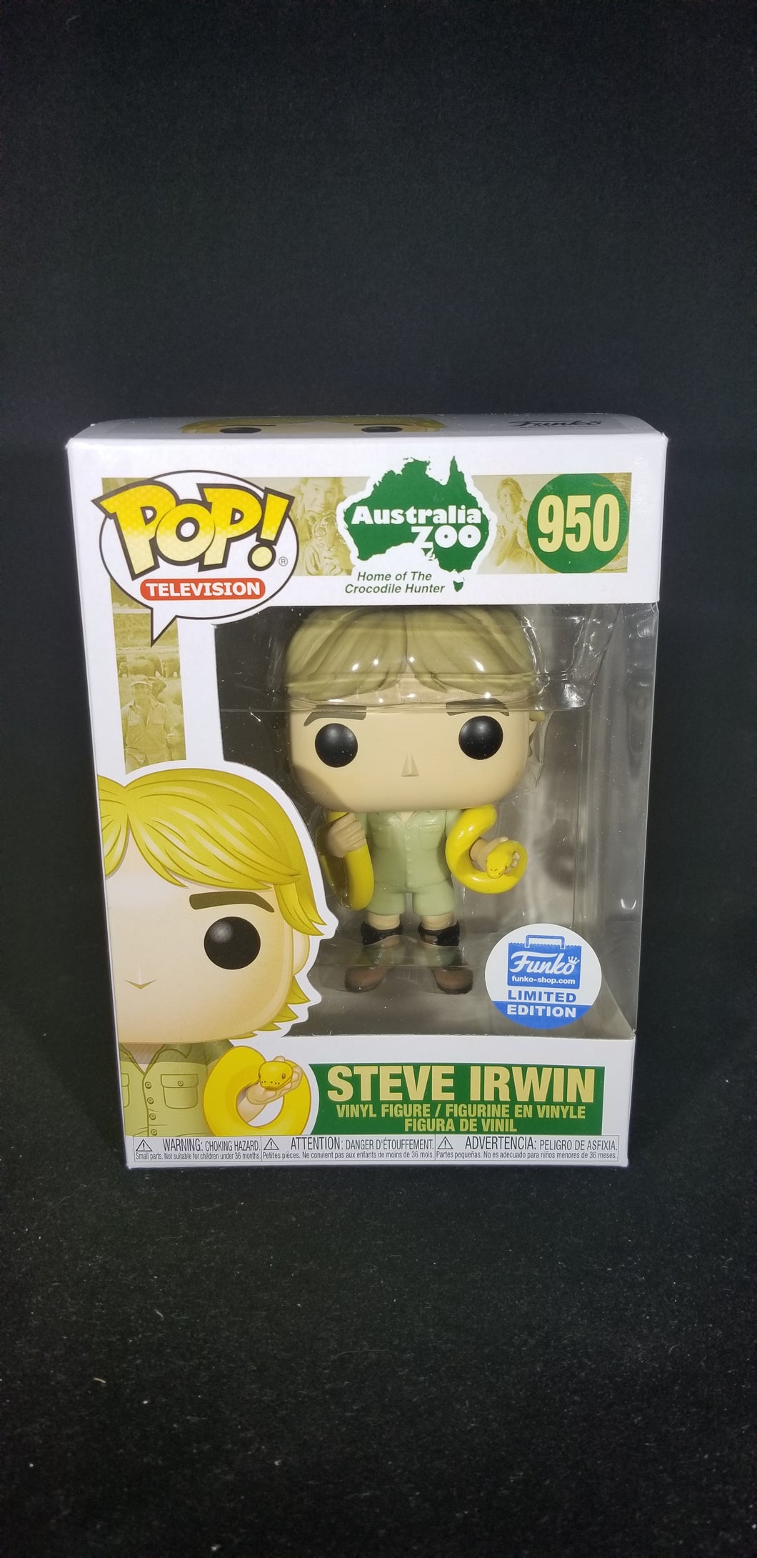 Steve Irwin (with Snake) **Funko Exclusive**