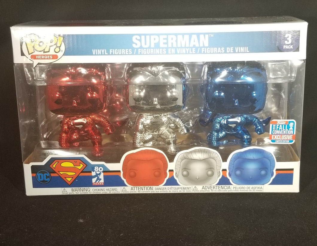 Superman (Justice League) [Fall Convention] (R/G/B Chrome) ** FYE Exclusive**
