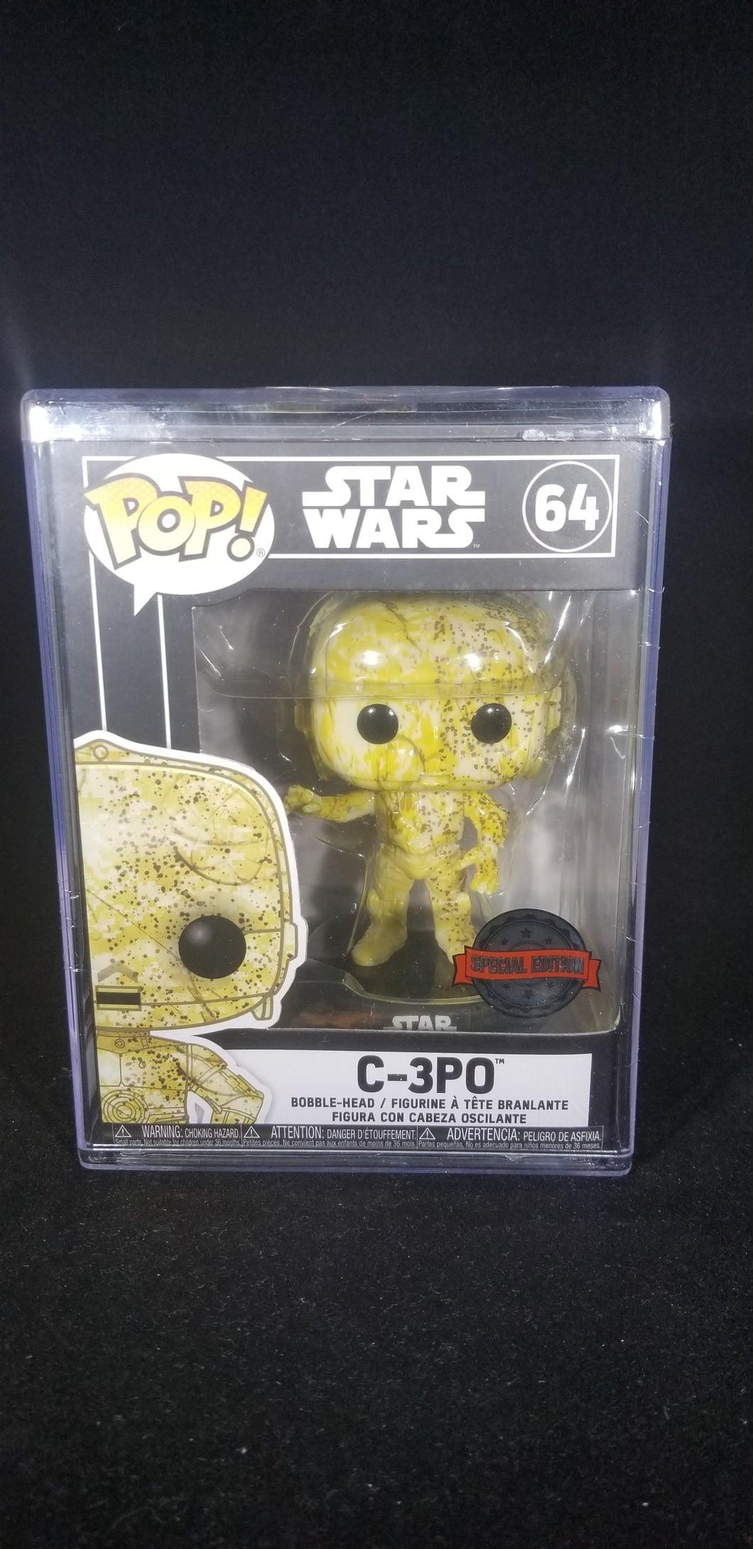 Pop! Star Wars: C-3PO (Futura) with Case