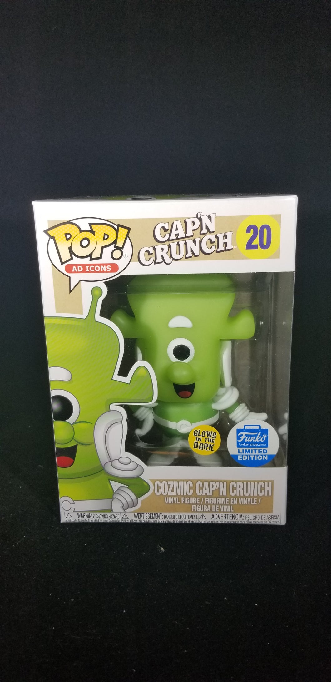 Cozmic Cap'N Crunch (Glow in the Dark) **Funko Exclusive**