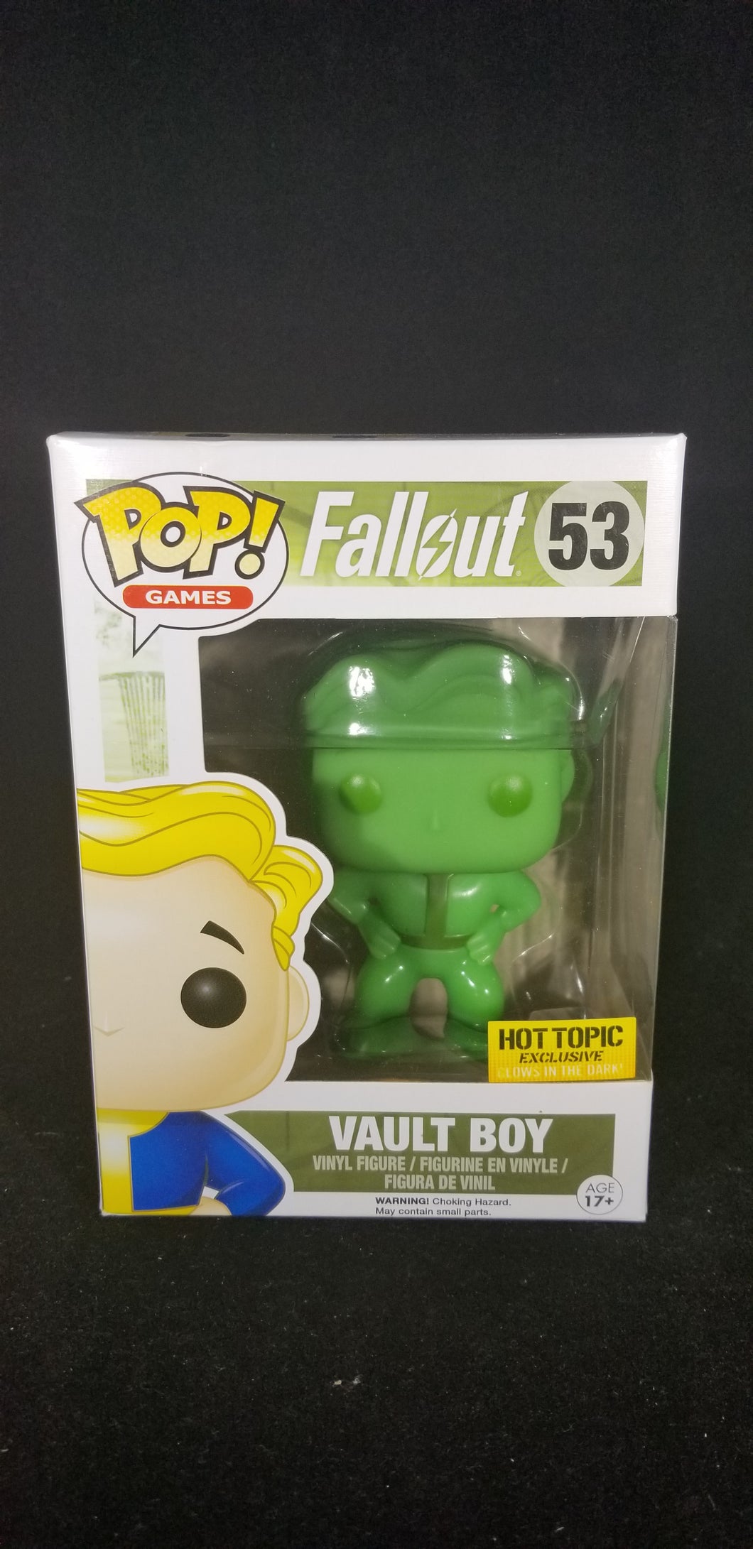 Vault Boy (Glow in the Dark) ** Hot Topic Exclusive **
