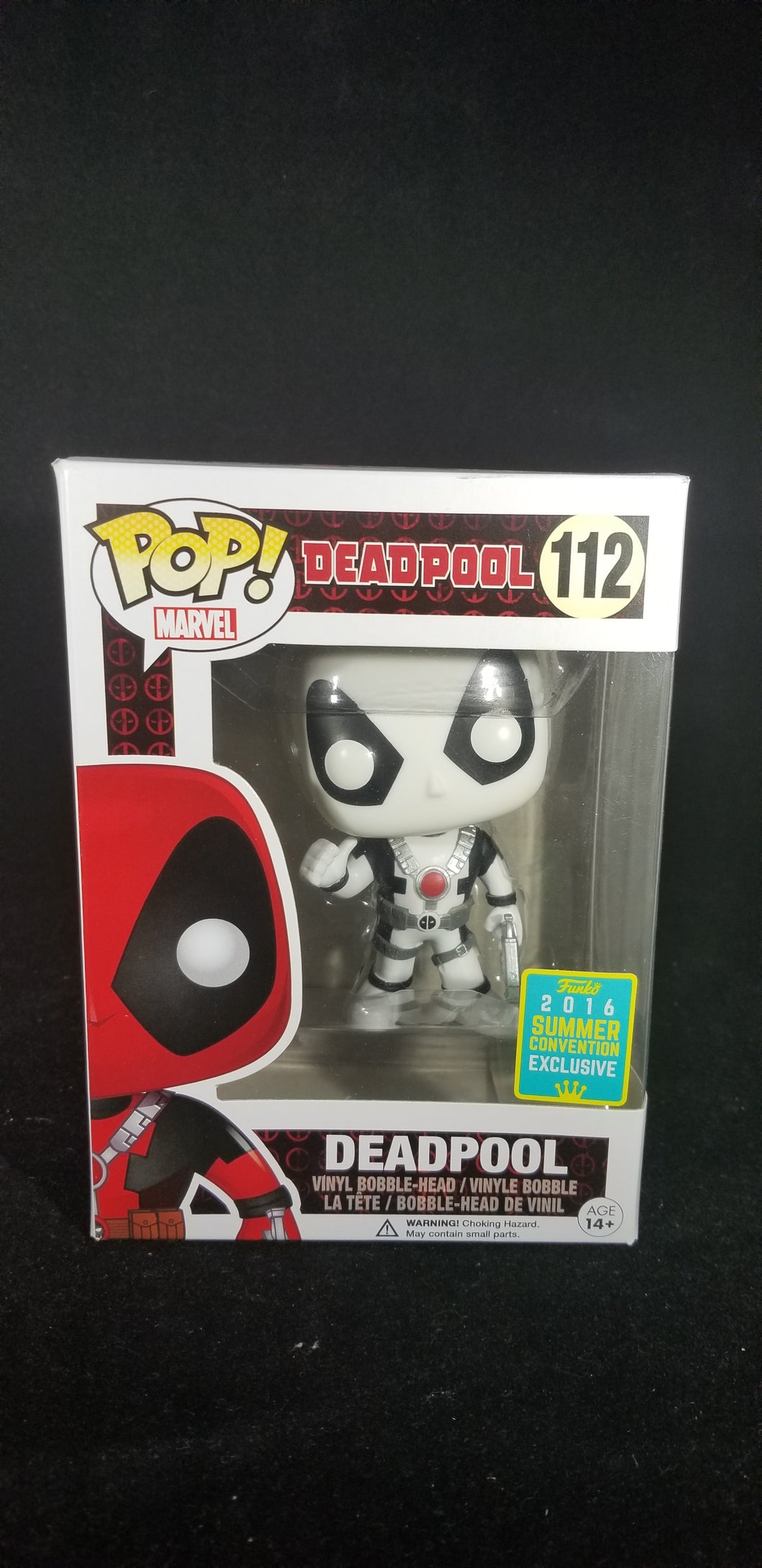 Deadpool (Movie) (Thumbs Up) (White) [Summer Convention]
