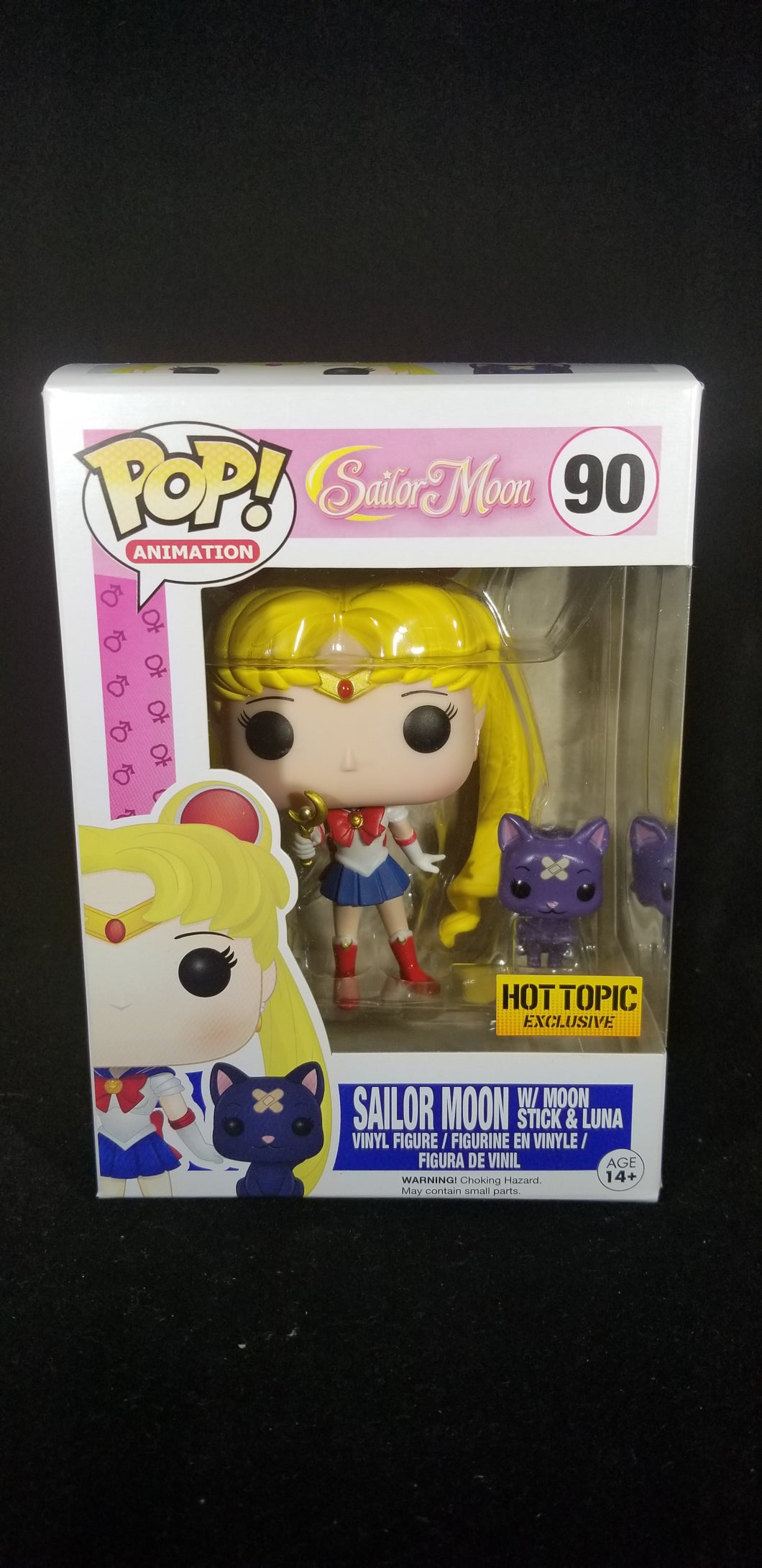 Sailor Moon (w/ Moon Stick & Luna) **Hot Topic Exclusive**