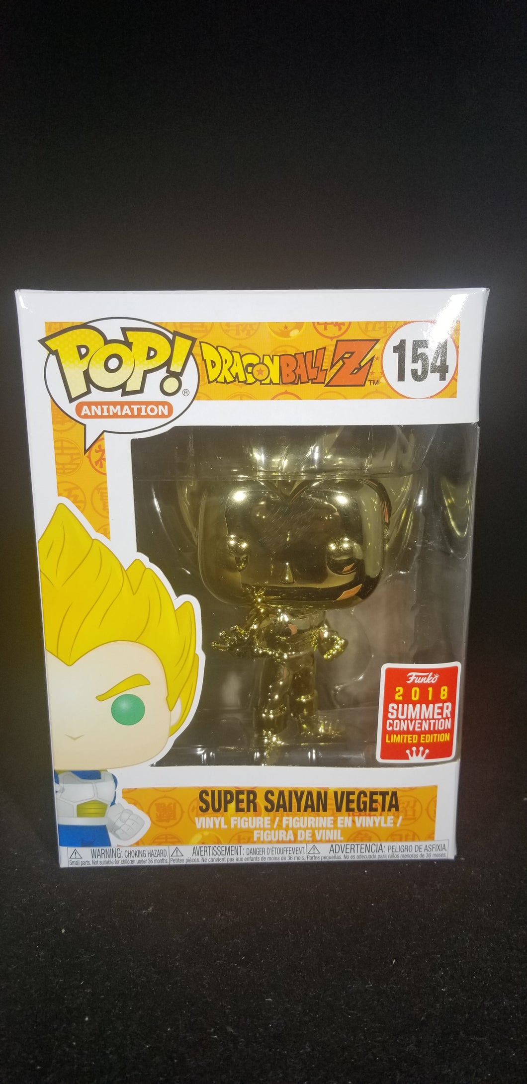 Super Saiyan Vegeta (Gold Chrome) [Summer Convention]